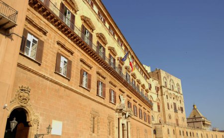 Photo for View on the Royal Palace in Palermo, Sicily, Italy - Royalty Free Image