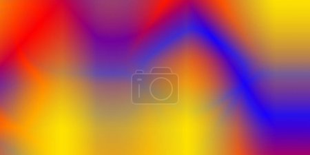 Photo for Red, yellow and blue abstract background - Royalty Free Image
