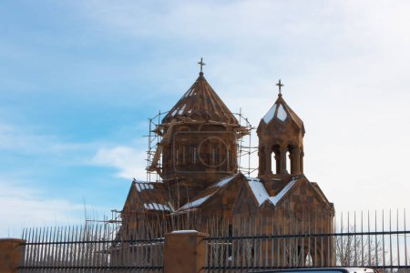 Téléchargez les photos : Eglise Saint Sarkis de Yeghvard, Province de Kotayk - en image libre de droit
