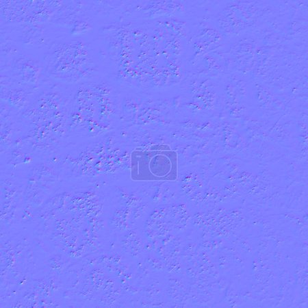 Photo for Normal map concrete damaged texture, normal mapping - Royalty Free Image