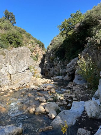 Foto de Gorges of tiberius of San Mauro Castelverde, PALERMO. Sicily Italy - Imagen libre de derechos