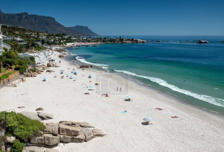 Téléchargez les photos : Clifton beach in Cape Town, South Africa - en image libre de droit
