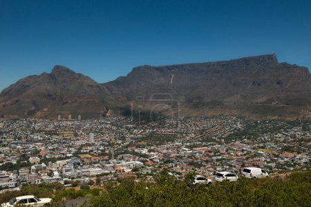 Téléchargez les photos : Vue panoramique depuis Signal Hill, Cape Town - en image libre de droit