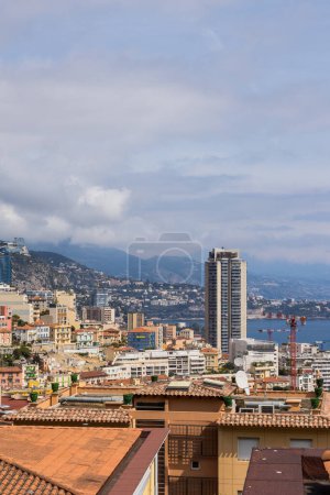 Foto de Barrio de Moneghetti en el Principado de Mónaco - Imagen libre de derechos