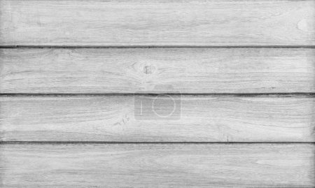 Foto de Black and white rustic teak wood wall background for vintage design usage - Imagen libre de derechos