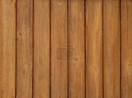 Foto de Fondo de superficie de pared de madera de teca rústica para propósito de diseño vintage - Imagen libre de derechos