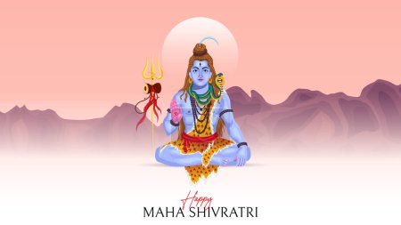 Happy Maha Shivratri | Maha Shivaratri Wishes | Happy Maha Shivratri Social Media Post | Shivratri Web Banner, Story, Print 