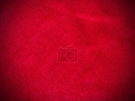 Red velvet fabric texture used as background. Empty red fabric background of soft and smooth textile material. There is space for text. Poster 644878640