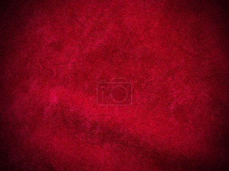 Red velvet fabric texture used as background. Empty red fabric background of soft and smooth textile material. There is space for text. Poster 644878650