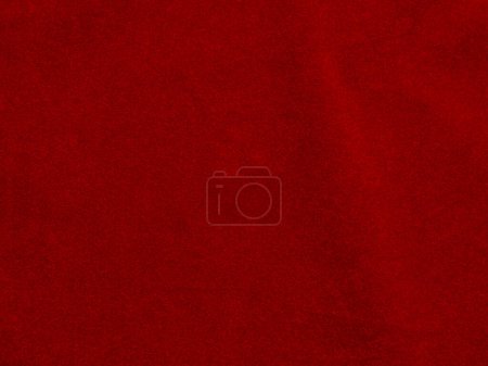 Photo for Red velvet fabric texture used as background. Empty red fabric background of soft and smooth textile material. There is space for text.. - Royalty Free Image