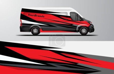Van Wrap Vector de diseño