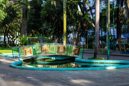 Photo pour Santos Dumont Park in Sao Jose dos Campos, Brazil. - image libre de droit