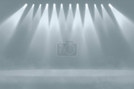 Photo for Empty studio spotlight background - Royalty Free Image