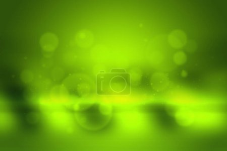 Photo for Green bokeh abstract background - Royalty Free Image