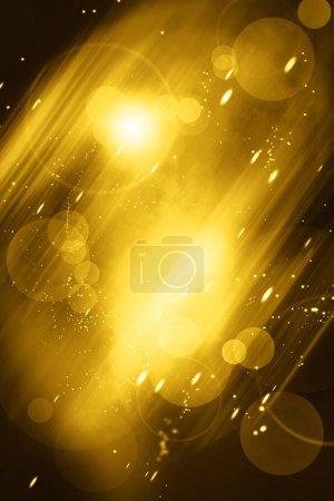 Téléchargez les photos : Beau fond abstrait doré avec des lumières - en image libre de droit