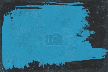 Téléchargez les photos : Grunge fond bleu et noir avec place pour le texte - en image libre de droit