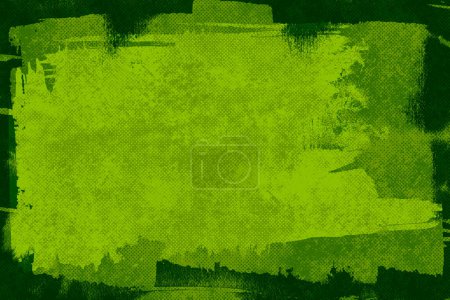 Photo for Designed grunge paper texture, green background - Royalty Free Image