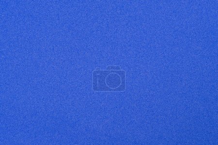 Photo for Craft foam sheet in blue color. Solid background texture - Royalty Free Image
