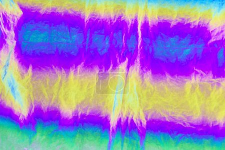 Téléchargez les photos : L'effet irisé coloré généré par un tissu innovant avec des lits en verre microscopiques placés dedans - en image libre de droit
