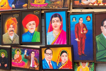 Téléchargez les photos : Photos de vente sur le marché indien - en image libre de droit