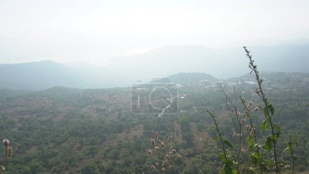 Photo for Beautiful mountain scenery view background - Royalty Free Image
