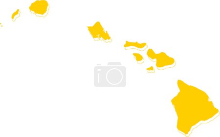 Illustration for Map of new zealand - Royalty Free Image