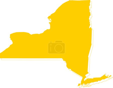 Illustration for Map of new york - Royalty Free Image