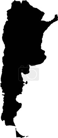 Illustration for Country silhouette of italy - Royalty Free Image