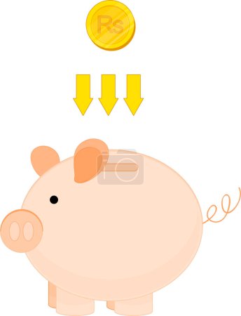 Ilustración de Diseño del concepto del dinero, ilustración del vector eps 1 0 gráfico - Imagen libre de derechos