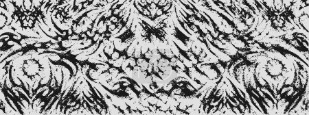 Cyber SIgilism Grunge Texture Vector Design. Gothcore Noisy Pattern Background.