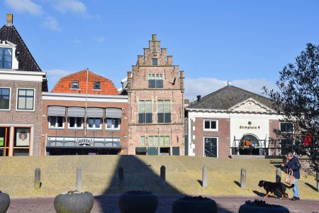 Foto de Edam, Países Bajos. Febrero de 2023. La casa más antigua de de de Edam, Holanda. Foto de alta calidad - Imagen libre de derechos