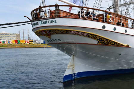 Foto de Den Helder, Países Bajos. 30 de junio de 2023. Nave alta Statsraad Lehmkuhl durante el evento náutico Sail 2023 en Den Helder. Foto de alta calidad - Imagen libre de derechos