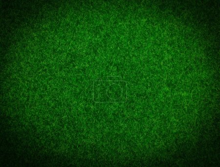 Photo for Dark green grass. Artificial grass. Fresh green grass in spring. - Royalty Free Image