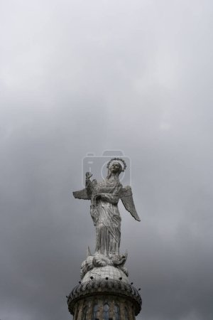 Madonna monument on El Panecillo, Quito Ecuador South America