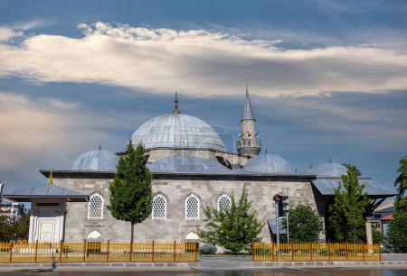 Foto de Mezquita Lala Pasha; La primera mezquita construida durante la época otomana en Erzurum.La mezquita otomana es también un modelo y fue construida en 1562. Erzurum, Turquía - Imagen libre de derechos