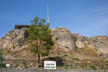 Photo for Walls of Diyarbakir city. The Fortifications of Diyarbakir are a set of fortifications enclosing the historical district of Sur in Diyarbakir. - Royalty Free Image