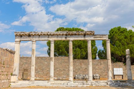 Le temple de Trajan à Pergame Ancienne ville