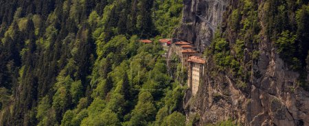 Sumela Monastery (Turkish: Smela Manastr) is a Greek Orthodox monastery, in the Maka district of Trabzon Province in modern Turkey.