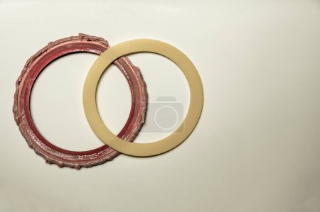 Photo for DIY parts for repairing a leaky toilet - Royalty Free Image