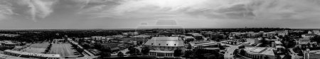 Photo for Lawrence, Kansas, USA - 7.2023 - Drone view of the University of Kansas Jayhawks college campus. . High quality photo - Royalty Free Image