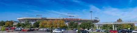 Photo for Ames, IA, USA - 10.1.2023: Panoramic view of Jack Trice Stadium at Iowa State University. . High quality photo - Royalty Free Image