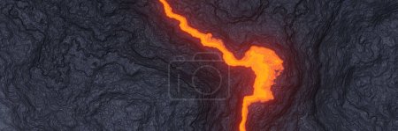 Téléchargez les photos : Fond de lave volcanique abstrait. Roche fondue. - en image libre de droit