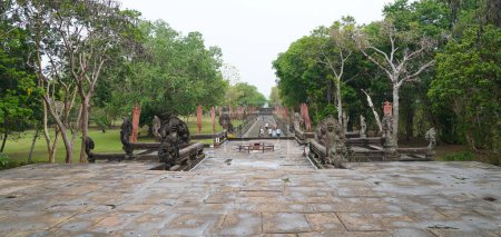 Phanom Rung Historical Park, Un ancien château en pierre, Patrimoine mondial dans le nord-est de Buriram, Thaïlande.