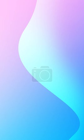 Photo for Minimalist light colors shapes abstract background design. Modern lights design wallpaper. - Royalty Free Image
