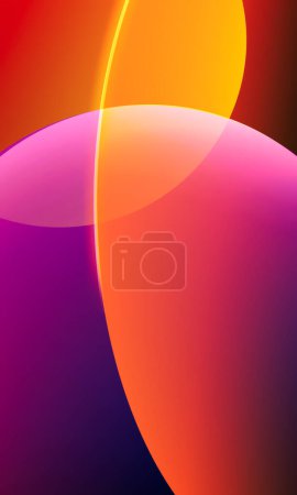 Foto de Hermosos colores elegantes fondo de pantalla móvil vertical abstracto. Diseño abstracto moderno del telón de fondo. - Imagen libre de derechos