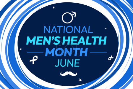 Nationale Männergesundheit wird bis Juni beobachtet, um das Bewusstsein für die Gesundheit von Männern zu verbreiten, Hintergrundbild