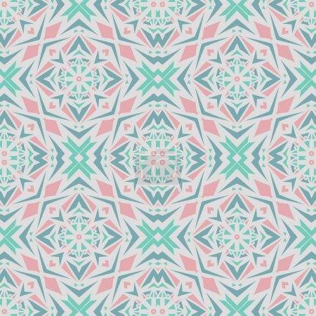 pattern seamless frame ethnic art design illustration