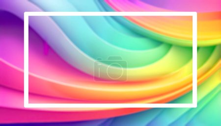 Photo for Abstract colorful background. abstract background with rainbow - Royalty Free Image
