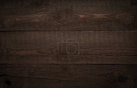 Foto de Una textura de madera sucia vieja oscura o fondo - Imagen libre de derechos