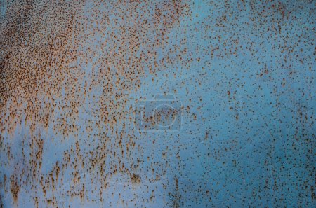 Photo for Part of dirty old rusted surface. Multicolor metal textures. Poster. Interior decor. Grunge background - Royalty Free Image